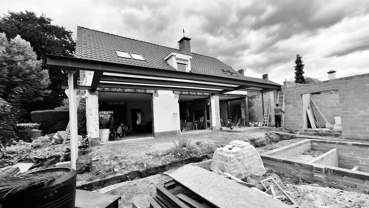 Vlijmen tijdens de verbouwing